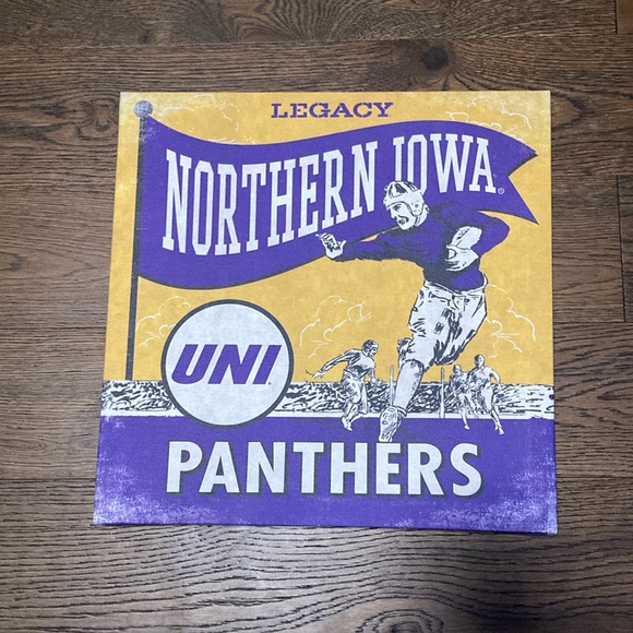 University of Northern Iowa Panthers Football Canvas - Picture 1 of 7